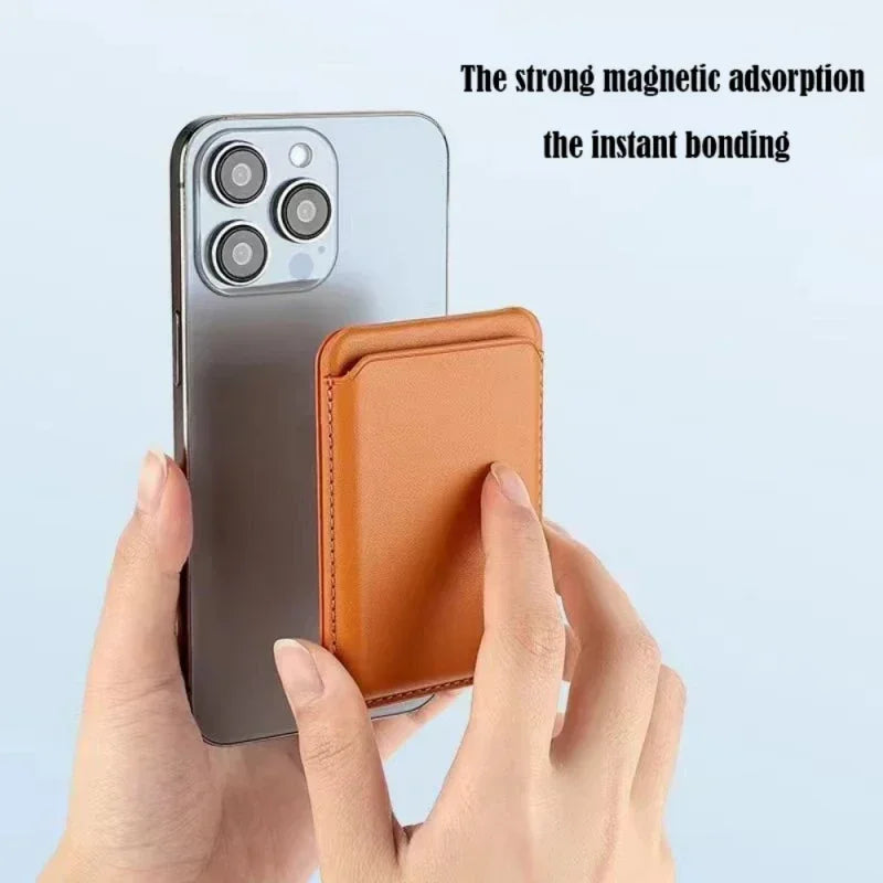 GridSnap Slim Magnetic Wallet & Stand