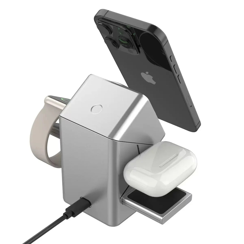 Bonola 3-in-1 Aluminum Magnetic Charging Station